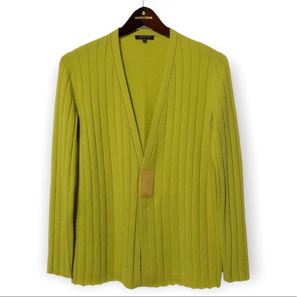 Lafayette 148 100% Cashmere Sweater Cardigan - Picture 2 of 10